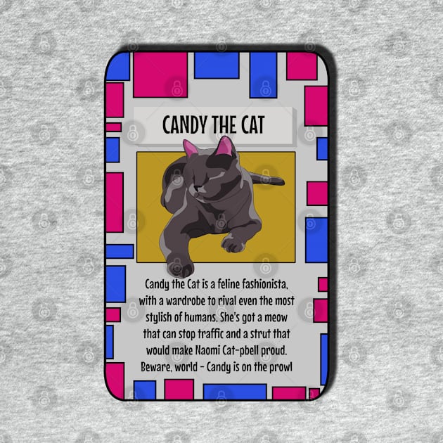 Animal Trading Card - Cat by Fun Funky Designs